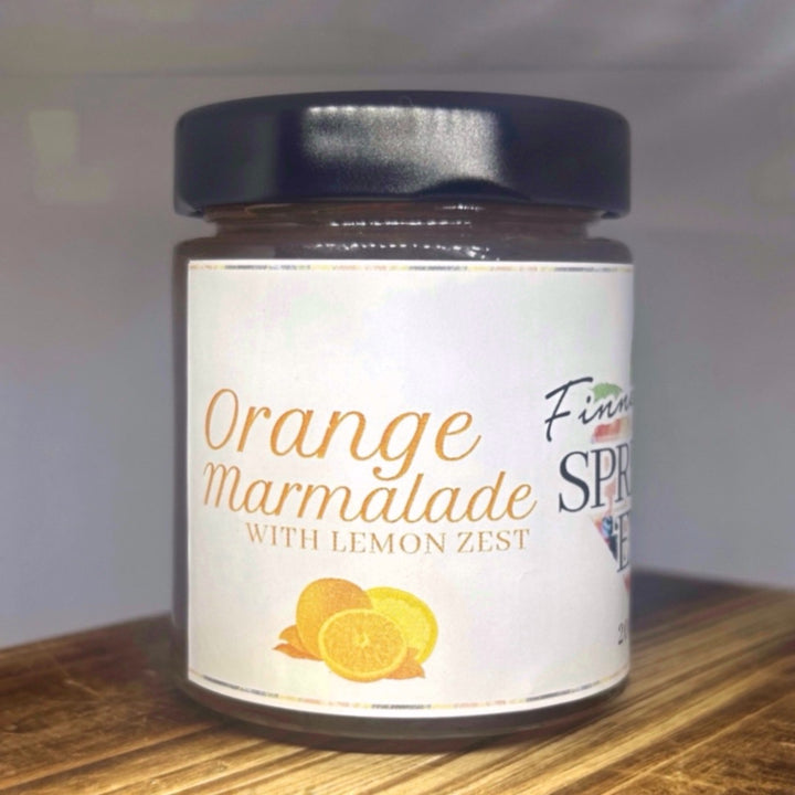 Orange Marmalade with Lemon Zest