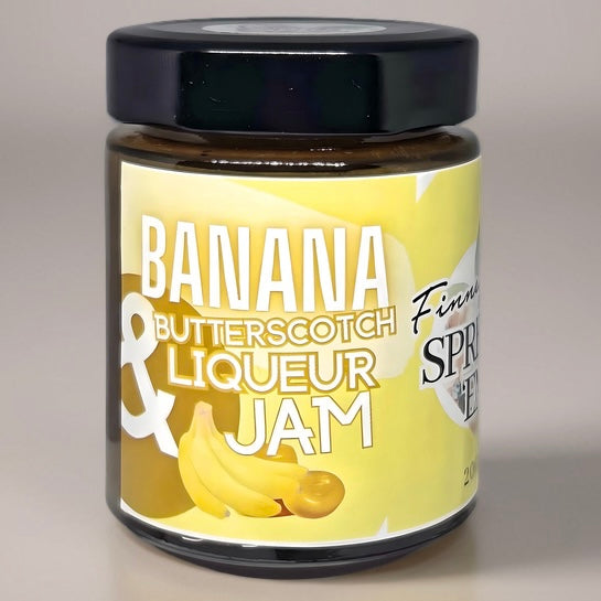 Banana & Butterscotch Liqueur Jam