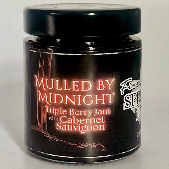 Mulled By Midnight: Triple Berry Jam with Cabernet Sauvignon