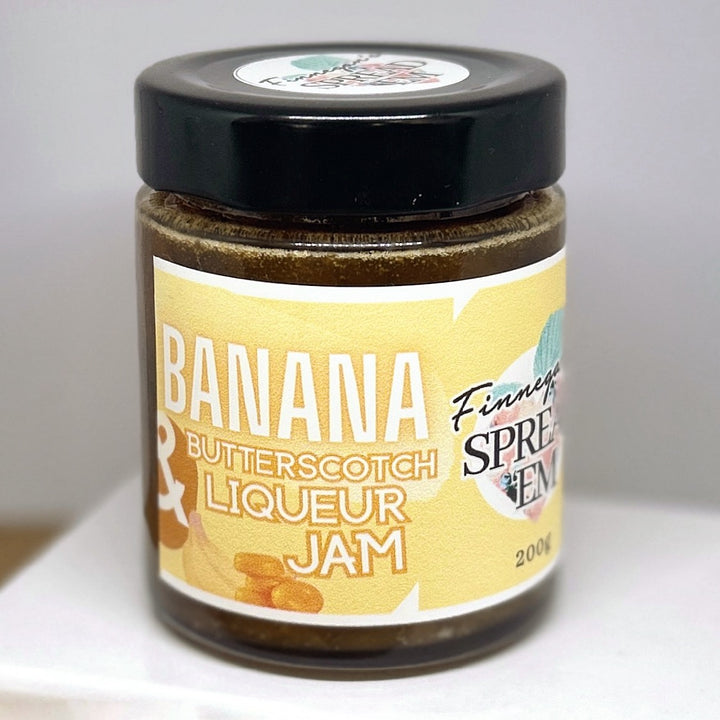 Banana & Butterscotch Liqueur Jam